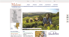 Desktop Screenshot of malawitourism.com
